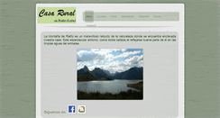 Desktop Screenshot of casaruralriano.com